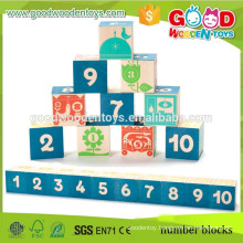 Factory direct sale wooden building block toys for children wooden blocks for crafts